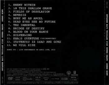 CD/DVD Arch Enemy: Astro Khaos 2012 - Official Live Bootleg
