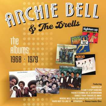 5CD/Dobozkészlet Archie Bell & The Drells: The Albums 1968-1979