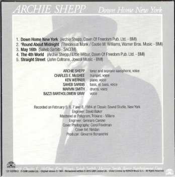 4CD/Dobozkészlet Archie Shepp: The Complete Remastered Recordings On Black Saint & Soul Note