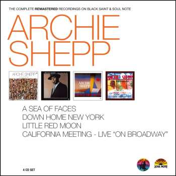 4CD/Dobozkészlet Archie Shepp: The Complete Remastered Recordings On Black Saint & Soul Note