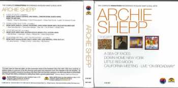 4CD/Dobozkészlet Archie Shepp: The Complete Remastered Recordings On Black Saint & Soul Note