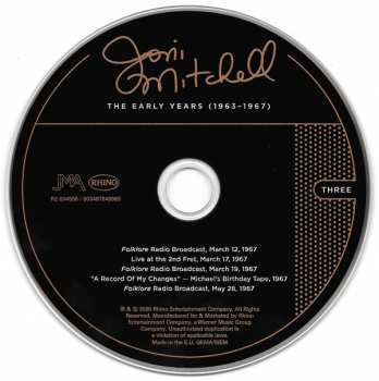 5CD/Dobozkészlet Joni Mitchell: Archives Volume 1: The Early Years 1963-1967 