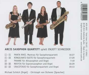 CD Enjott Schneider: Arcis Saxophon Quartett Spielt Enjott Schneider
