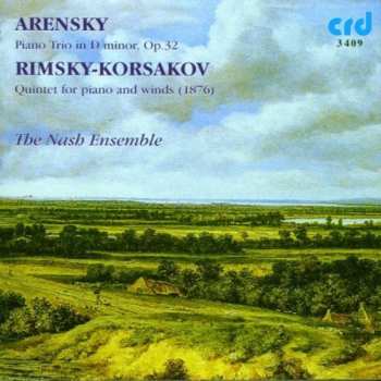 Album Nikolai Rimsky-Korsakov: Trio In D Minor For Pianoforte, Violin & Violoncello Op 32; Quintet For Flute, Clarinet, Horn, Bassoon & Pianoforte
