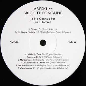 LP Areski - Brigitte Fontaine: Je Ne Connais Pas Cet Homme