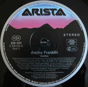 LP Aretha Franklin: Aretha