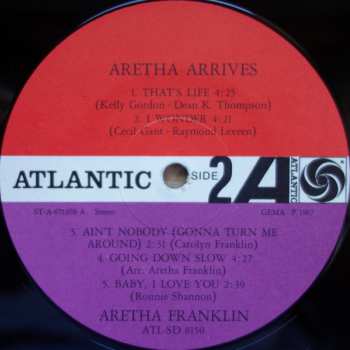 LP Aretha Franklin: Aretha Arrives