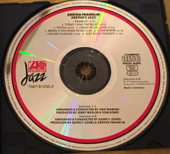 CD Aretha Franklin: Aretha's Jazz