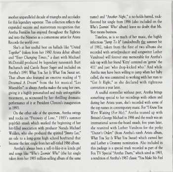 CD Aretha Franklin: Greatest Hits (1980-1994)