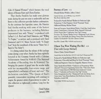 CD Aretha Franklin: Greatest Hits (1980-1994)