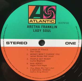 LP Aretha Franklin: Lady Soul
