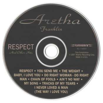 CD Aretha Franklin: Respect And Other Hits