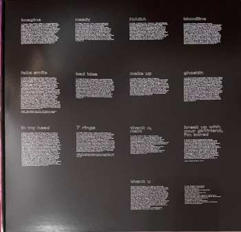 2LP Ariana Grande: Thank U, Next CLR | LTD