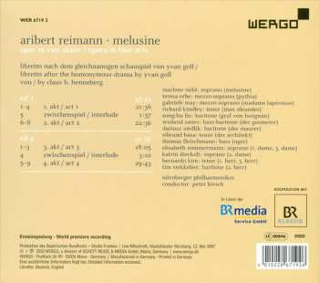 2CD/Dobozkészlet Aribert Reimann: Melusine