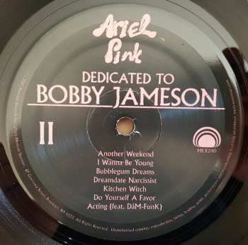 LP Ariel Pink: Dedicated To Bobby Jameson DLX | LTD | PIC