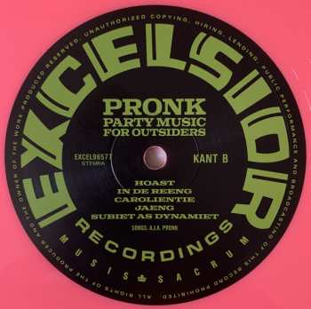 LP/CD Arjan Pronk: Party Music For Outsiders CLR