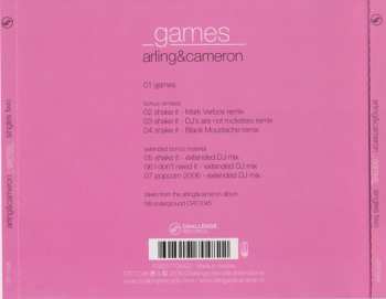 CD Arling & Cameron: Games (Singles Two)