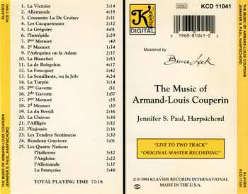 CD Armand-Louis Couperin: The Music Of Armand-Louis Couperin