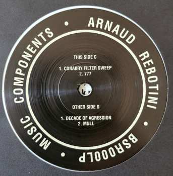 2LP Arnaud Rebotini: Music Components CLR