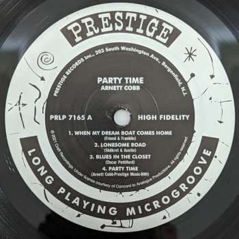 LP Arnett Cobb: Party Time