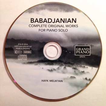 CD نيسم جلال: Complete Original Works For Solo Piano