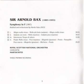 CD Royal Scottish National Orchestra: Symphony In F (1907)