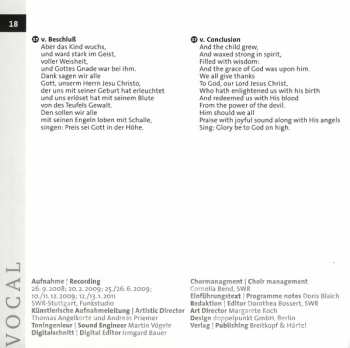 SACD Frieder Bernius: Motetten Zur Weihnacht · Deutsche Messe Op. 89