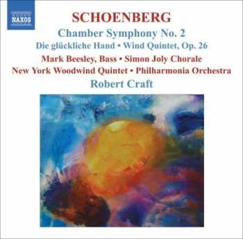 Album Philharmonia Orchestra: Chamber Symphony No. 2 (Die Glückliche Hand • Wind Quintet, Op. 26)