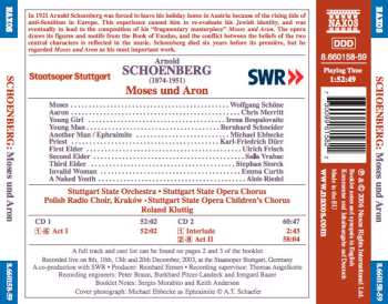 2CD Arnold Schoenberg: Moses Und Aron
