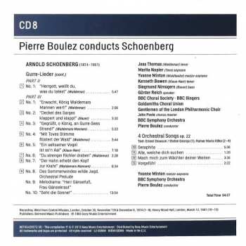 11CD/Dobozkészlet Arnold Schoenberg: Pierre Boulez conducts Schoenberg