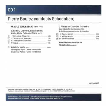 11CD/Dobozkészlet Arnold Schoenberg: Pierre Boulez conducts Schoenberg