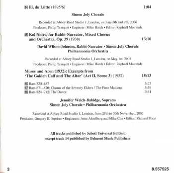 CD Philharmonia Orchestra: Six Songs For Soprano And Orchestra