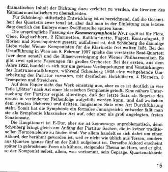 2CD Arnold Schoenberg: Verklärte Nacht, String Quartet No. 2, Chamber Symphony No. 1