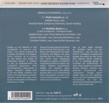 CD Arnold Schoenberg: Violin Concerto / Verklärte Nacht