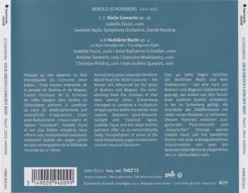 CD Arnold Schoenberg: Violin Concerto / Verklärte Nacht