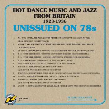 Album Arnold,billy Novelty Band / Gilt-edged Four: Hot Dance Music & Jazz From Britain 1923