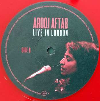 LP Arooj Aftab: Live In London CLR