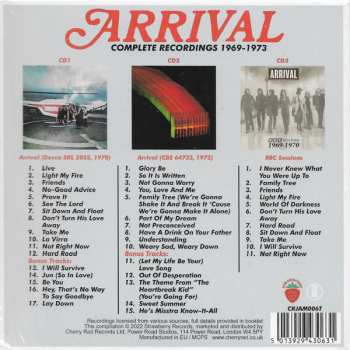 3CD Arrival: Friends - Complete Recordings 1969-1973