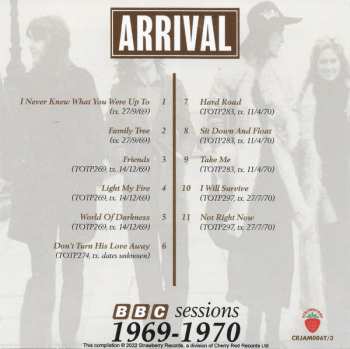3CD Arrival: Friends - Complete Recordings 1969-1973