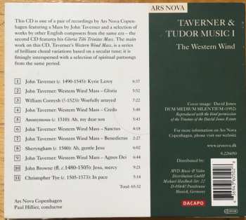 CD Paul Hillier: Taverner & Tudor Music I  – The Western Wind