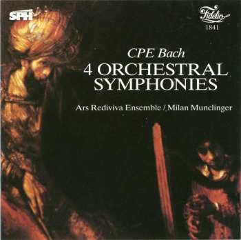 Album Carl Philipp Emanuel Bach: 4 Orchestral Symphonies