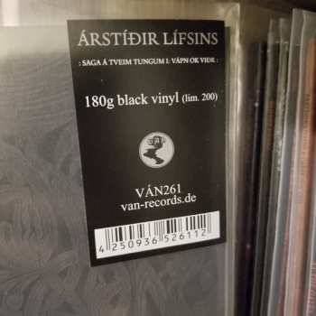 2LP Árstíðir Lífsins: Saga Á Tveim Tungum I: Vápn Ok Viðr LTD | CLR