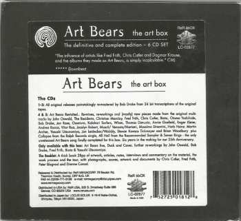 6CD/Dobozkészlet Art Bears: The Art Box