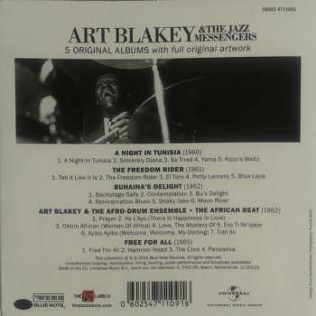 5CD/Dobozkészlet Art Blakey & The Jazz Messengers: 5 Original Albums