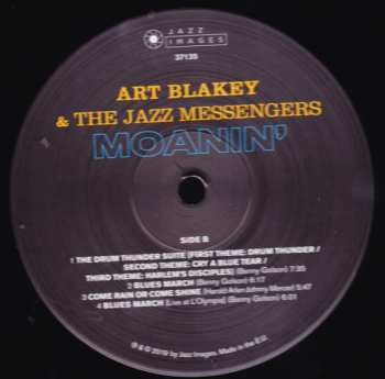 LP Art Blakey & The Jazz Messengers: Moanin’ LTD