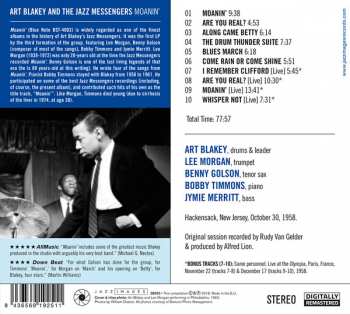 CD Art Blakey & The Jazz Messengers: Moanin' LTD