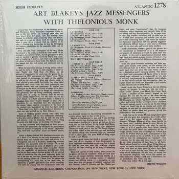 2LP Thelonious Monk: Art Blakey's Jazz Messengers With Thelonious Monk