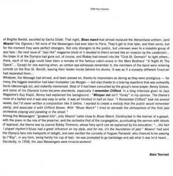 CD Art Blakey & The Jazz Messengers: 1958 Paris Olympia DIGI