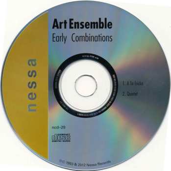 CD The Art Ensemble Of Chicago: Early Combinations