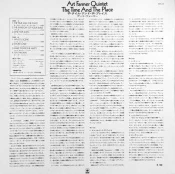 LP Art Farmer Quintet: The Time And The Place
